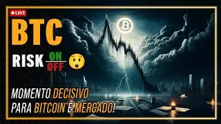 📢 O ÚLTIMO ATO DOS URSOS OU DE FATO CHEGAMOS EM UM TOPO?!  🔴 ANÁLISE AO VIVO BTC