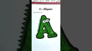 A Letter Drawing Creative #shorts #creative