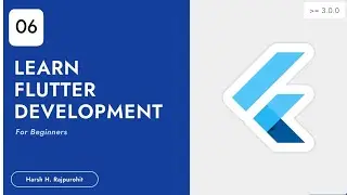 6.Hello World Program In VS Code | Flutter 3 In Hindi