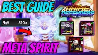NEW *BEST* Spirit Guide & Meta Spirits In Update 4 Anime Defenders..