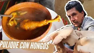 PULIQUE DE GALLINA Y HONGOS DELICIOSO 😋