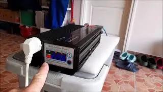 Tiszta szinusz hullámú inverter 3000W Teszt Nagy teljesítményű klímával 