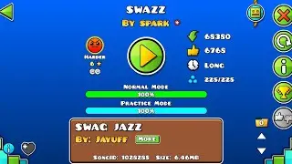 Geometry Dash - Swazz (Harder 6*, 2 Coins) by Spark