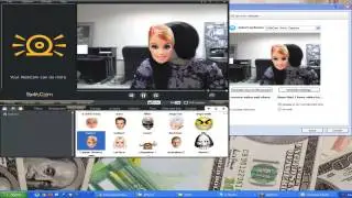 SplitCam Webcame Effect Video Barbie 1 mask
