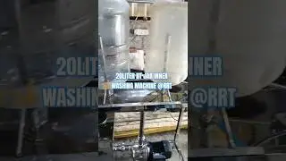 20LITER BT JAR INNER WASHING MACHINE @RAMROTECHNOLOGY #commercialro plant ramrotechnology.org.in