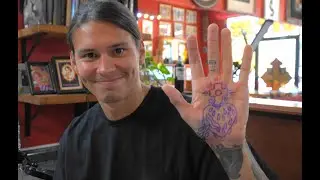 My MOST Painful Tattoo (palm tattoo)