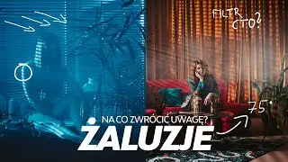 ŚWIATŁO BŁYSKOWE PRZEZ ŻALUZJE - DLA POCZĄTKUJĄCYCH