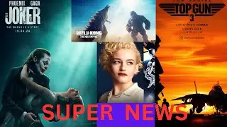 Jokar 2,Godzilla X Kong, Top Gun 3 ..... | Super News Episode 4 |