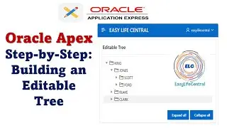 Step-by-Step Guide to Oracle Apex Editable Tree Design.