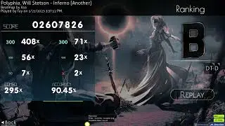(8.45*) Inferno 2 miss +HDDT (Will Stetson cover)