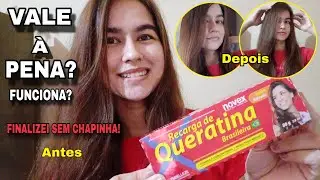 RECARGA DE QUERATINA NOVEX - É BOA? VALE A PENA?