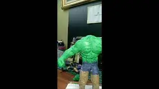 Handmade  Hulk polymar clay #sculpting