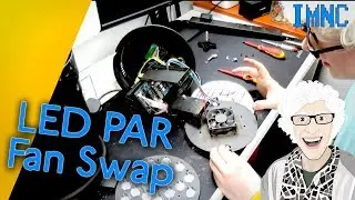 Fan Replacement - Showtec 1W RGB LED PAR64 Long Nose