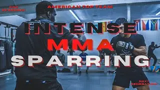 INSANE SKILL! NEXT GENERATION INTENSE MMA SPARRING #boxing #muaythai #mma #sparring #kickboxing
