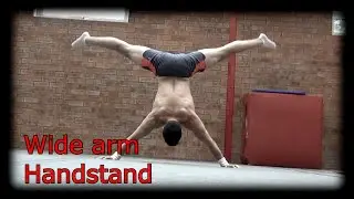 Wide Arm (Japanese) Handstand - Advanced Gymnastics Tutorial