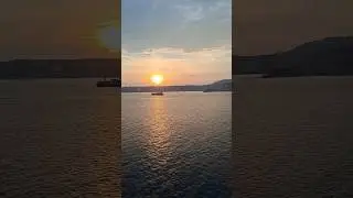 Закат в Неаполе #italy #travel #costasmeralda #shorts