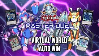 TOP TIER DECK !!  10-0 UNBEATABLE VIRTUAL WORLD DECK - Yu-Gi-Oh! Master Duel