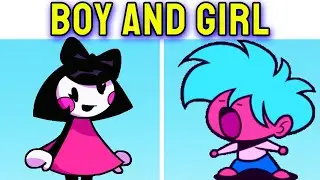 Friday Night Funkin' VS Boy and Girl FULL WEEK + Cutscenes (Twinsomnia) (FNF Mod/Hard)