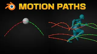 How to Show MOTION PATHS in Blender