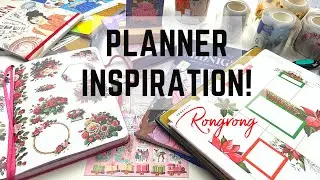 Top 5 Favorite Planner Supplies from Rongrong and how to use them!