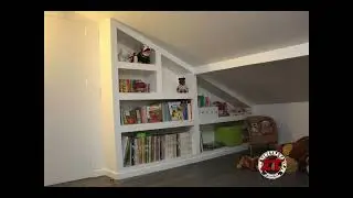 TIME LAPSE : Création d'une bibliothèque en placo