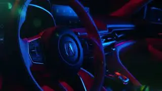 Салон прототипа Acura MDX нового поколения