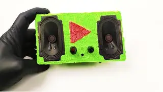 3D Колонка своими руками из 3D ручки.