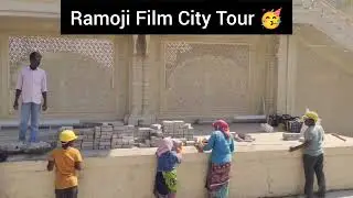 Ramoji Film City tour School kids enjoying Movie shoot in ramoji Film City #janasena#pawankalyan
