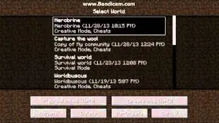 Minecraft - Herobrine Survival (mod) - Part 1 - NOTCH PROTECTS ME!