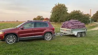 Огляд двоосного причепу Урса після року експлуатації, переваги та недоліки