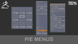 Zbrush - Pie Menu Plugin