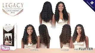 Legacy Human Hair Blend Lace Front Wig - Flutter