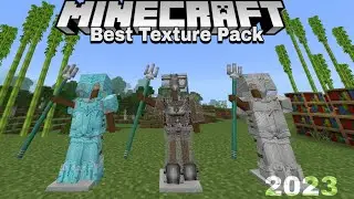 Minecraft | Best Texture Pack For Minecraft Bedrock Edition | Must Watch 🎮 | 2023