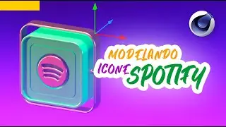 Criando um ícone do Spotify em 3D { Tutorial de Cinema 4D }