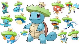 Water Pokemon With Ludicolo Hats