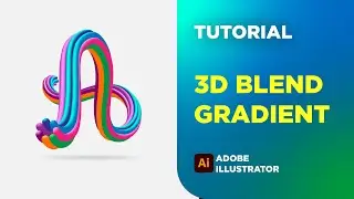 3D Blend Gradient | Adobe Illustrator CC