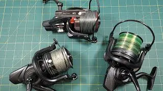 Daiwa SCW QD: Basia, Tournament Basia, Emblem (+ upgrade ролика лесоукладывателя)