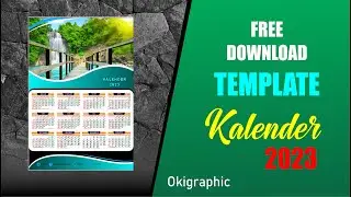 FREE TEMPLATE KALENDER 2023 CDR