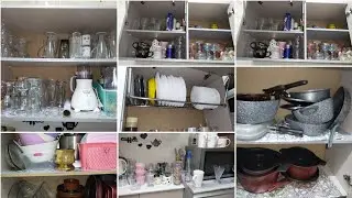 تنضيفات رمضان العميقه للمطبخ 🌙ترتيب المطبخ بأقل مجهود ✅