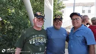 Conmemoración del día de los Veteranos. Plaza de Veteranos en Aguada Puerto.