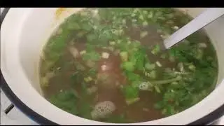 Cilantro, Chicken Soup with Cilantro