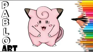 How to Draw Clefairy from Pokemon | Learn to Draw  step by step