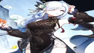 shenhe's new outfit... - Genshin Impact