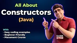 🔥 Java Constructor in-depth concept {in Hindi} | 2024 | Placements