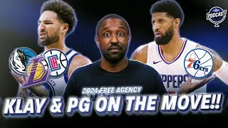 Paul George to Philly, Klay Thompson to Dallas or LA? | The Basketball Society