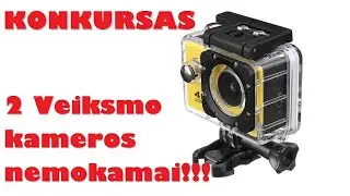 Dvi nemokamos SJ9000 kameros! Konkursas!
