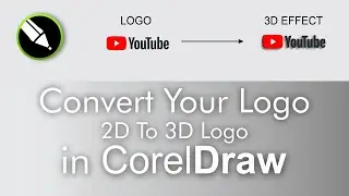 Convert Your Logo 2D To 3D Logo in corelDraw