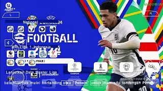 eFootball PES 2025 PPSSPP New Update Transfers & Kits 2024-2025 Best Graphics Camera PS5 Real FaceS