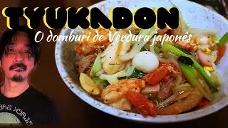 O DOMBURI DE VERDURAS COM GOHAN E LEGUMES- (TYUKADON- 中華丼)