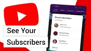 How to See Your Subscribers on Youtube Mobile (2022)